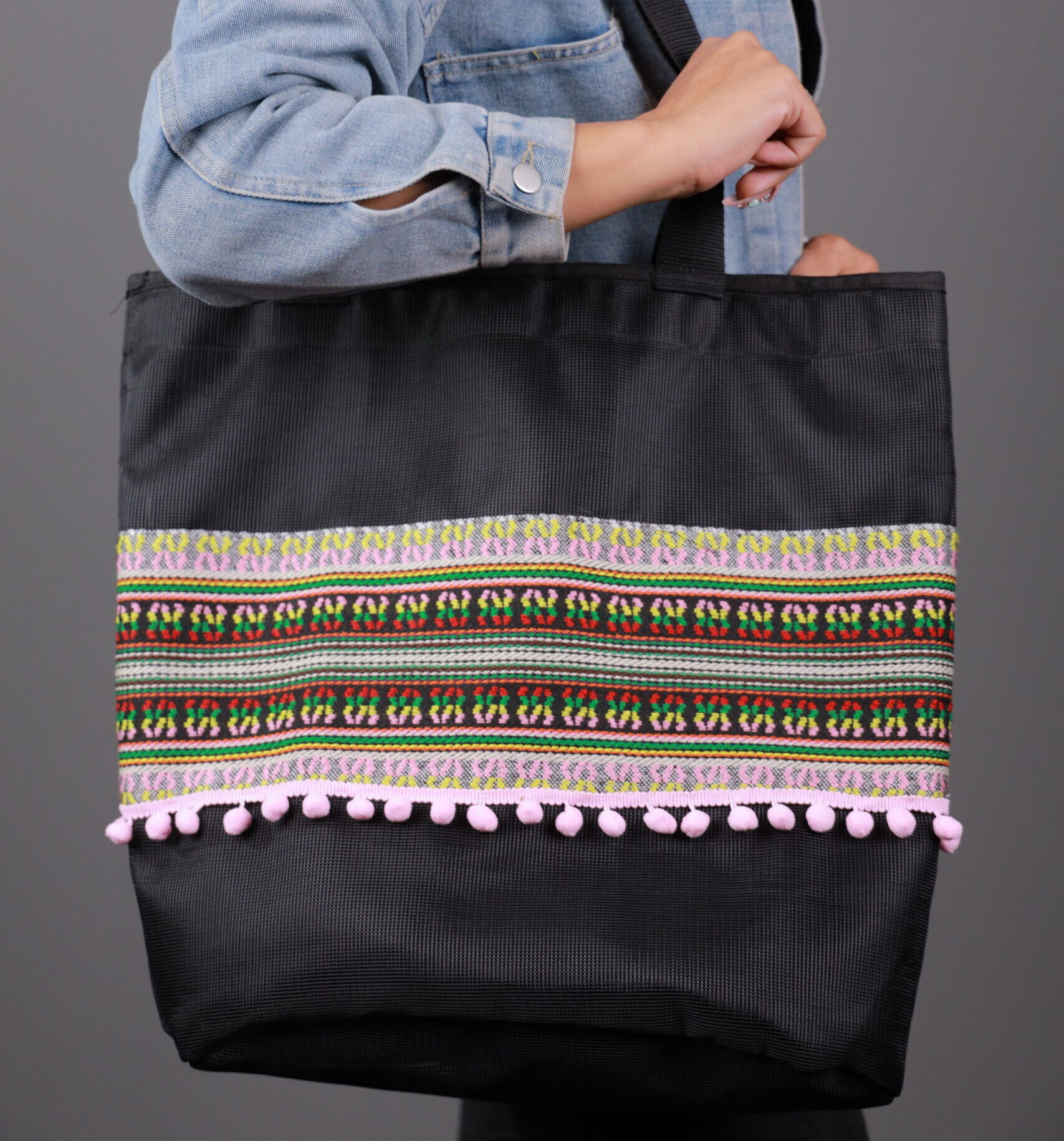 Sadu-Pattern Beach Bag