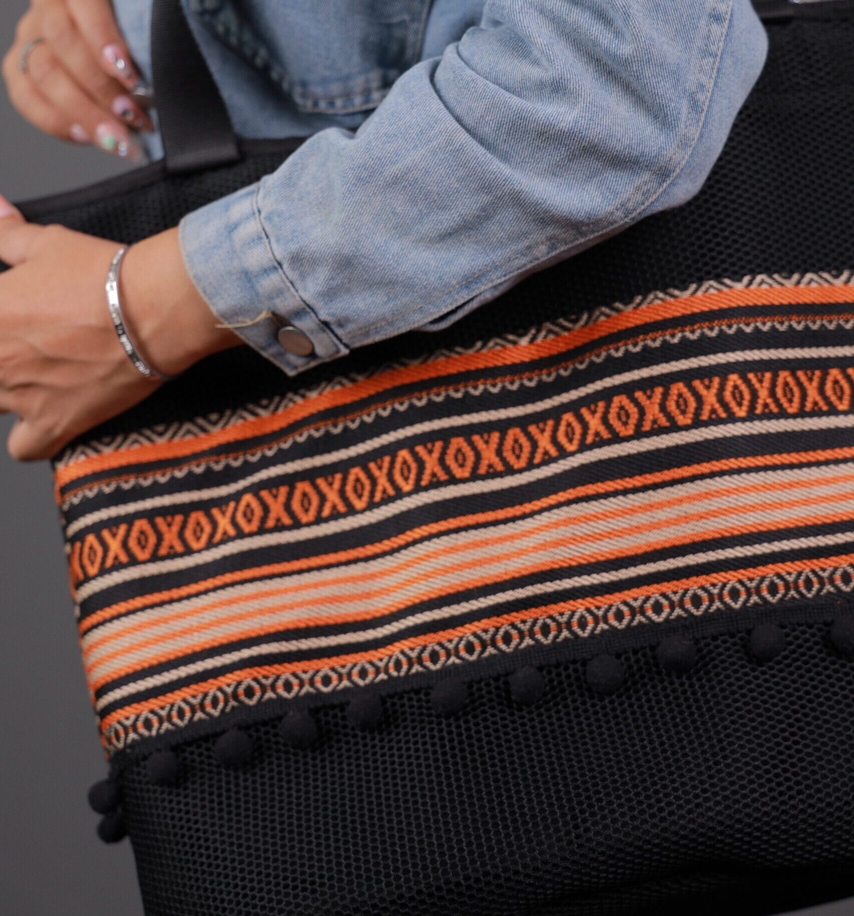 Sadu-Pattern Beach Bag