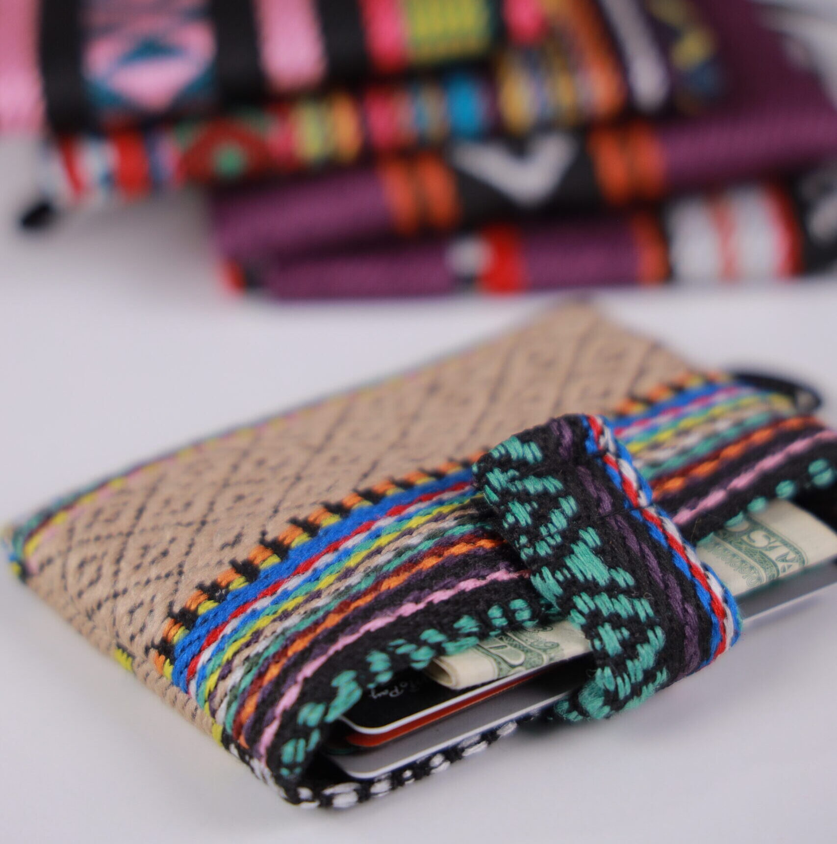 Mini Sadu-Inspired Pouch