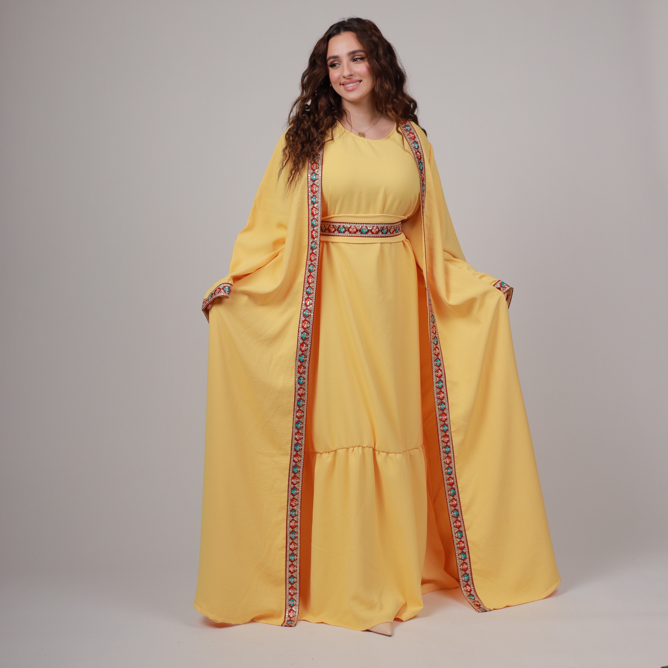 Sunshine Abaya Set