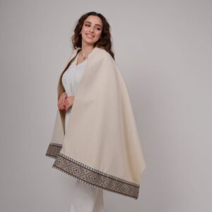 Elegant Beige Shawl