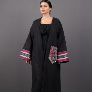 Purpule - Black Bisht