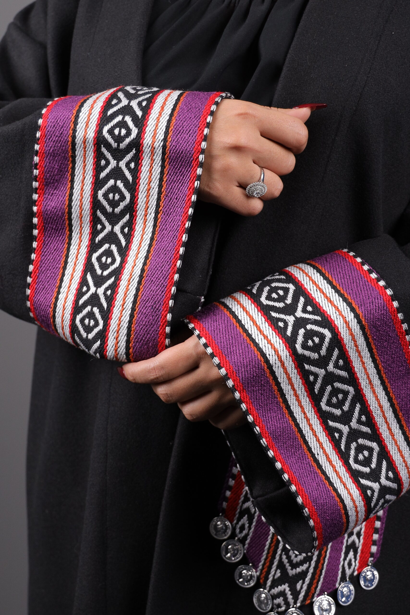 Purpule - Black Bisht - Image 7